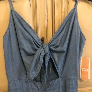 Gianni Bini Denim Jumsuit